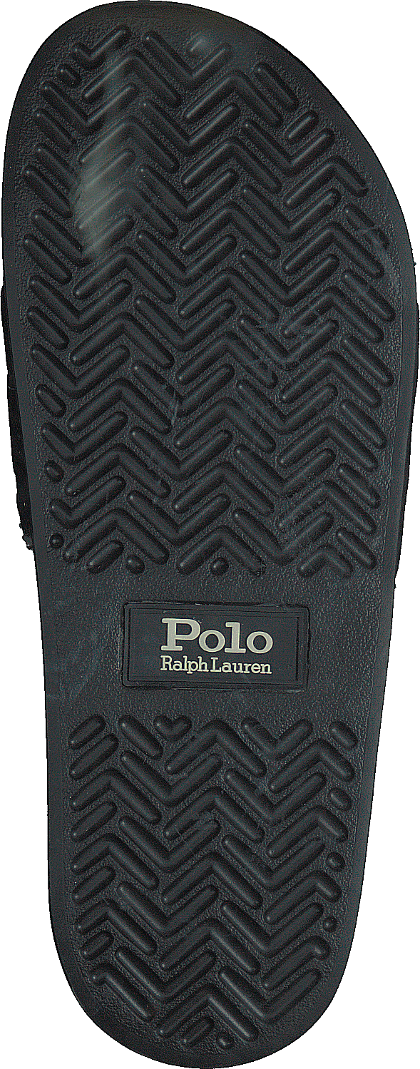 Faux-Shearling–Lined Suede Slide Black - Bild 7