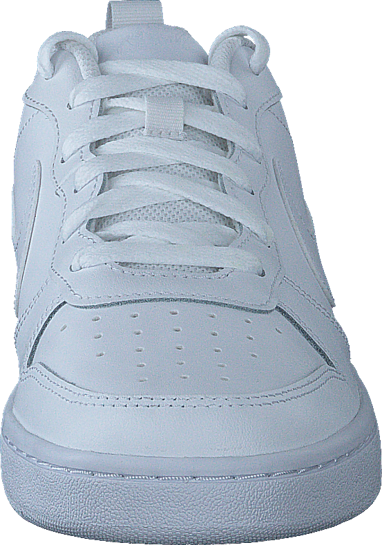 Court Borough Low 2 Big Kids' Shoes WHITE/WHITE-WHITE