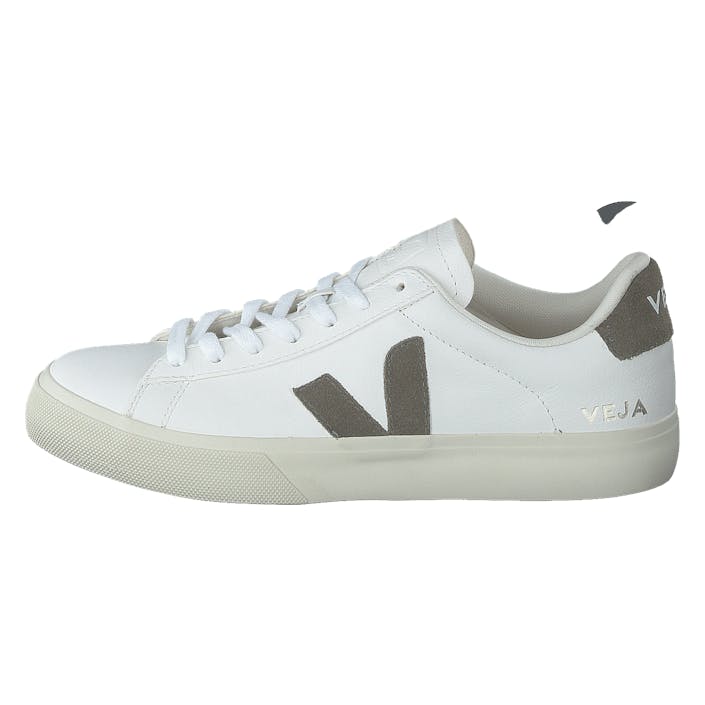 Campo Chromefree Leather Extra-white_kaki, Unisex, Buty, Sneakersy, Sneakersy, Szary/Biały, EU 40