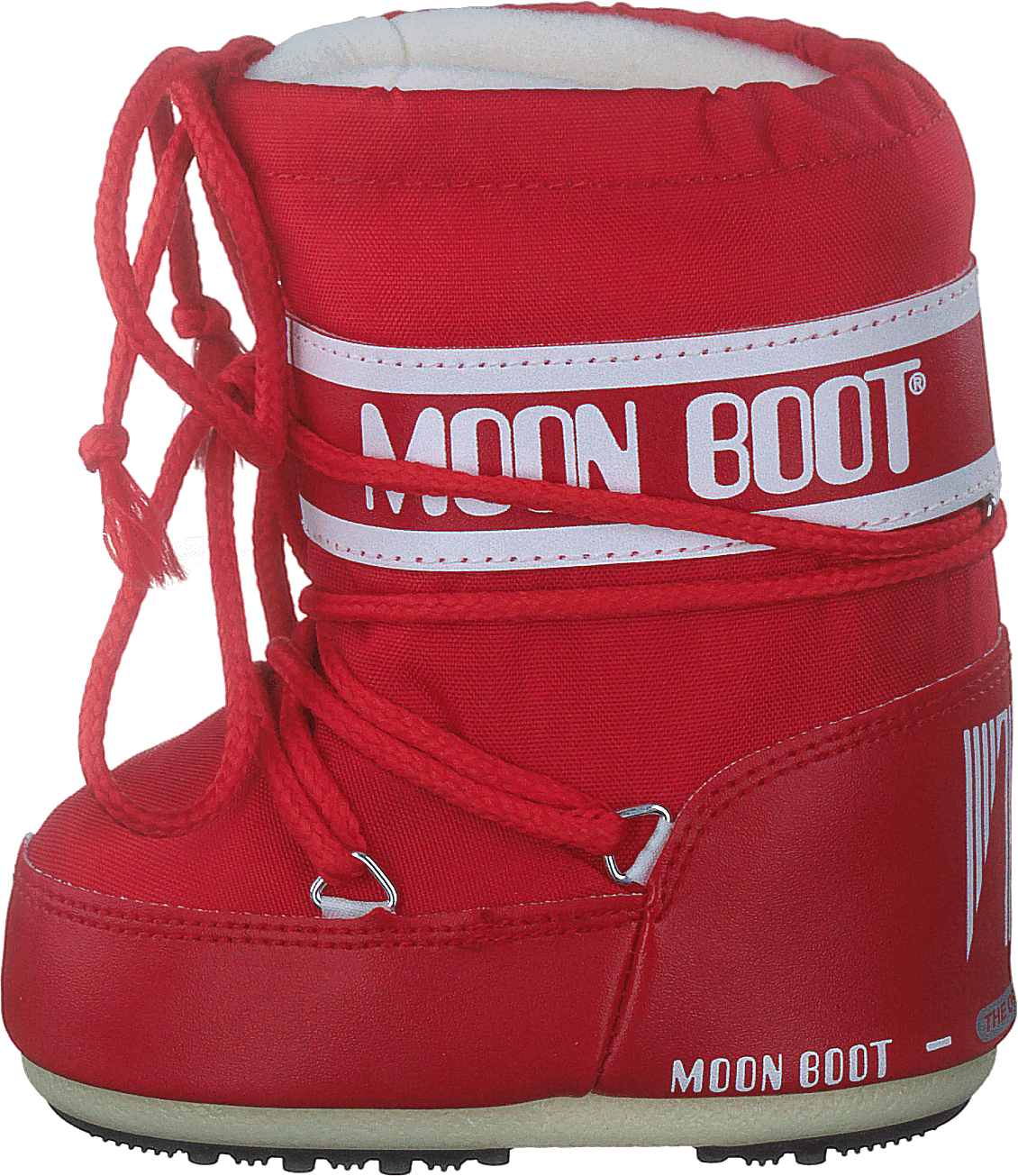 Mb Moon Boot Mini Nylon Red, Unisex, Chaussures, Bottes, bottes d'hiver, Rouge, EU 19/22