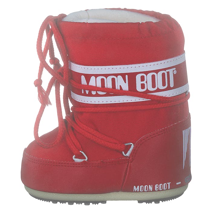 Mb Moon Boot Mini Nylon Red, Unisex, Chaussures, Bottes, bottes d'hiver, Rouge, EU 19/22