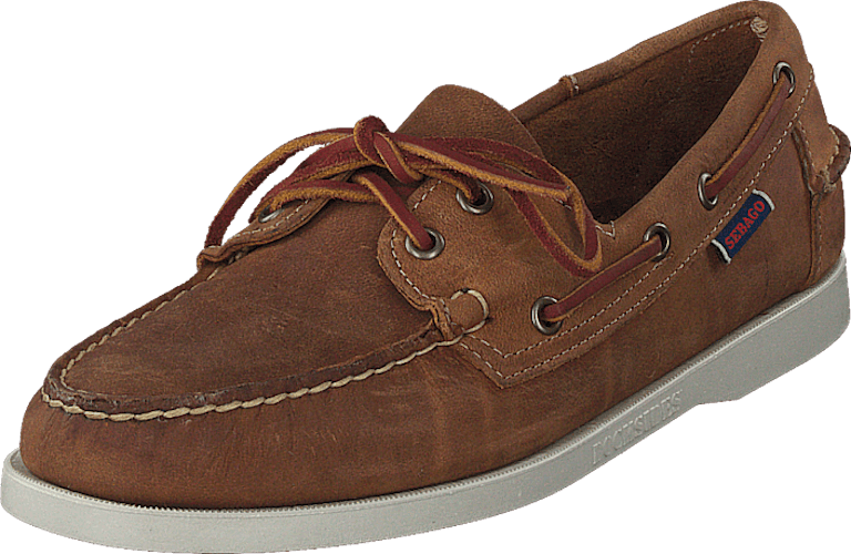 sebago docksides crazy h brown tan