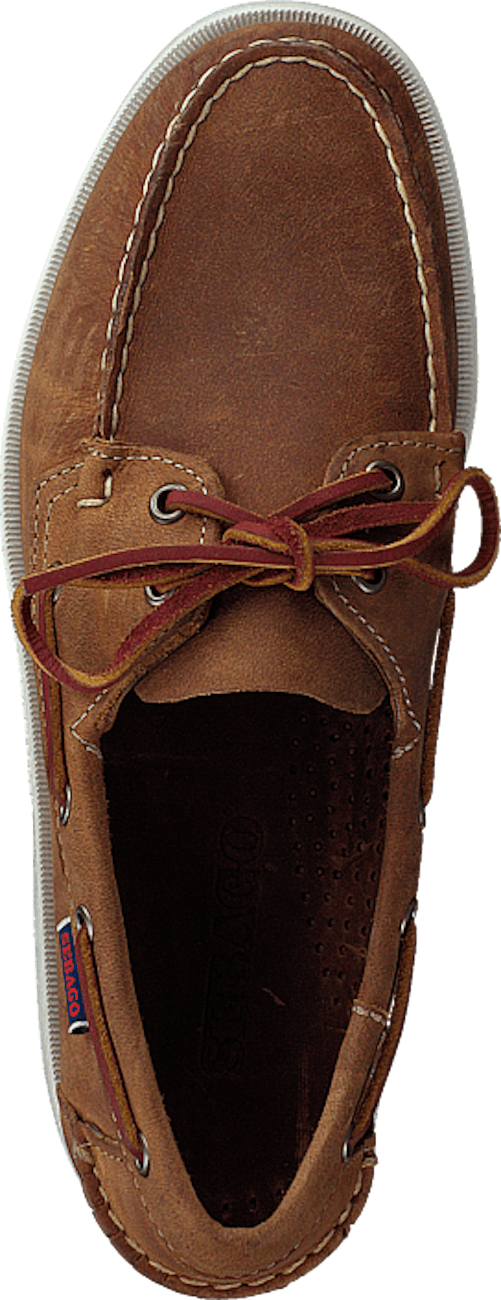 sebago docksides crazy h brown tan