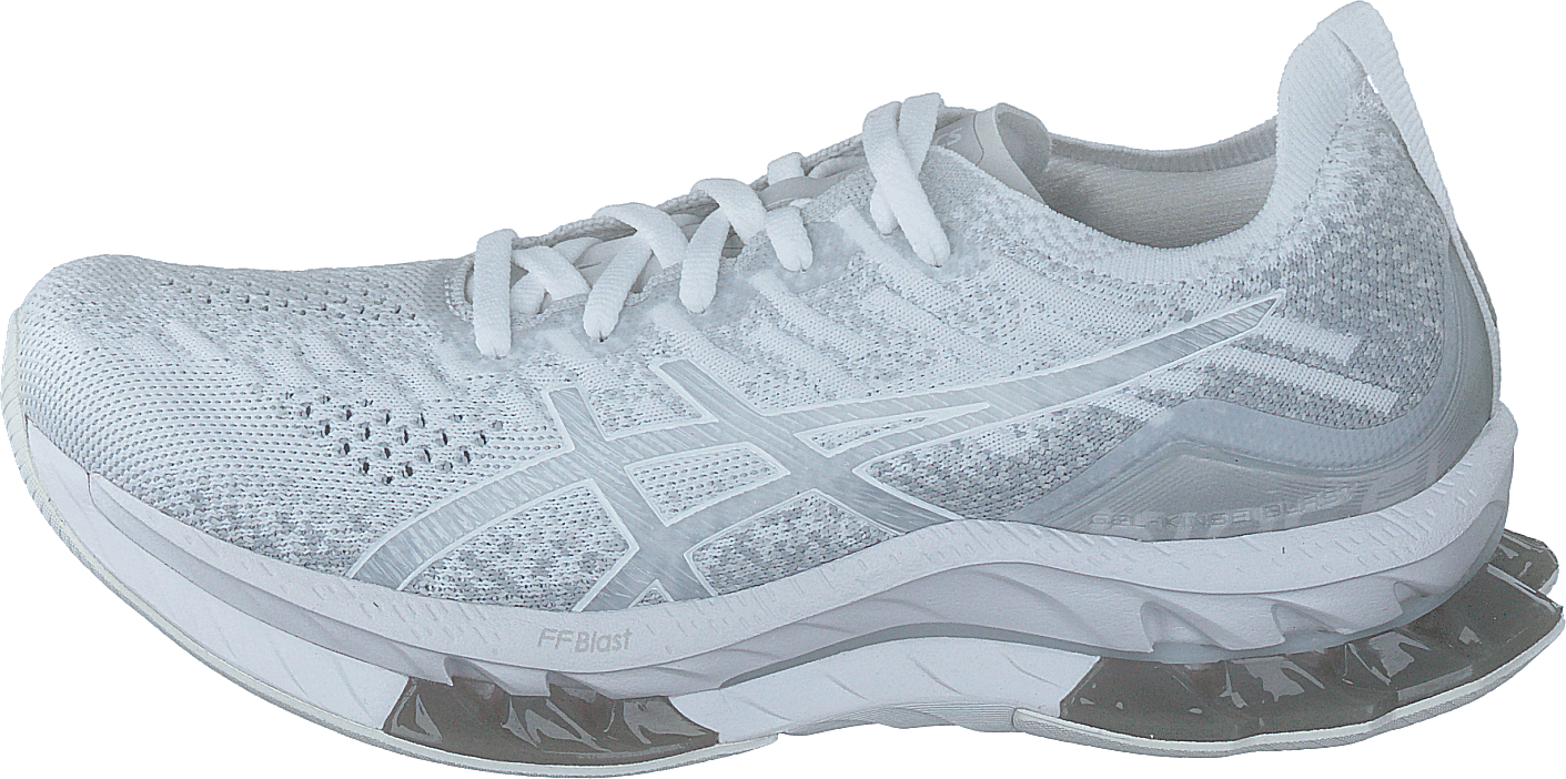 Gel-kinsei Blast White/white, Male, Sko, Sneakers, sportssko, Løb, Hvid, EU 41,5