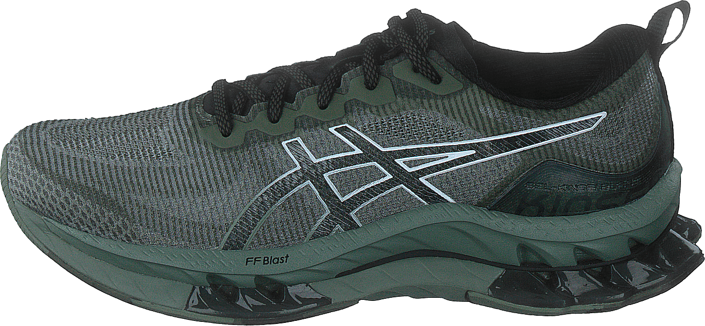 Gel-kinsei Blast Le Lichen Green/white, Male, Sko, Sneakers, sportssko, Løb, Sort, EU 40