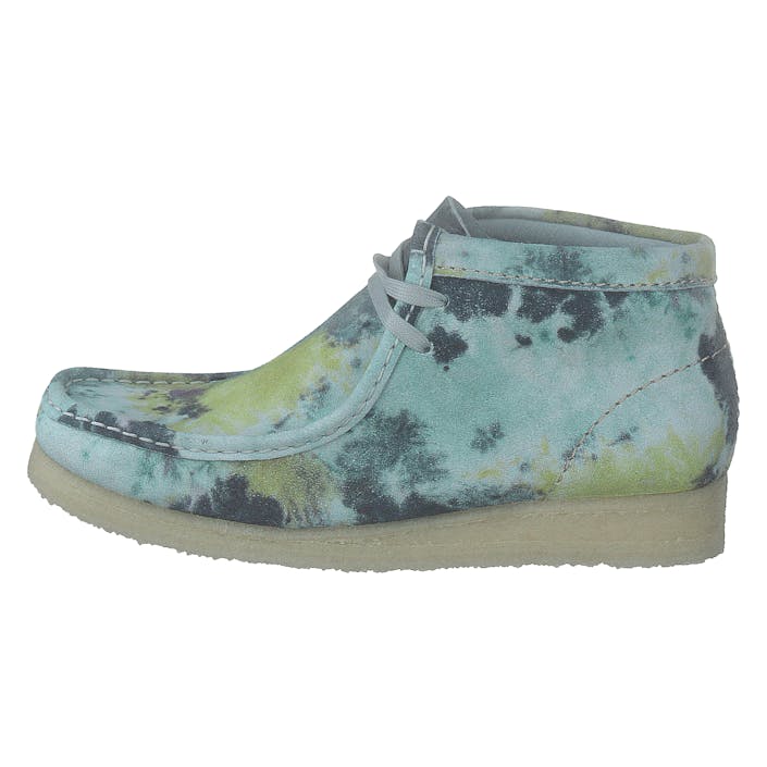Wallabee Boot. Turquoise Tiedy, Female, Buty, Botki i Sztyblety, Botki i Sztyblety, Turkus, EU 39