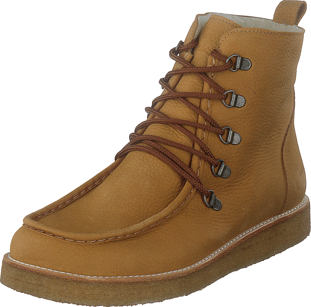 Boot With Wool Lining And Wide 2580 Camel - Bild 3