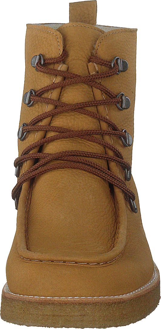 Boot With Wool Lining And Wide 2580 Camel - Bild 4