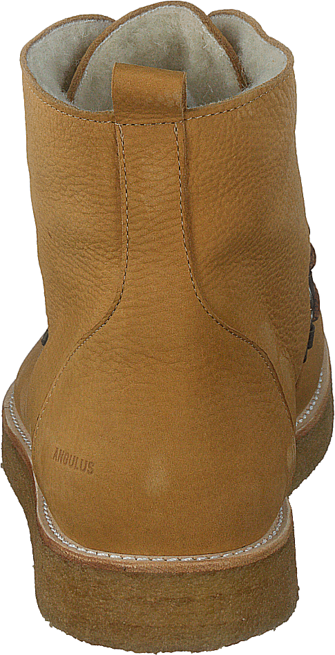 Boot With Wool Lining And Wide 2580 Camel - Bild 5