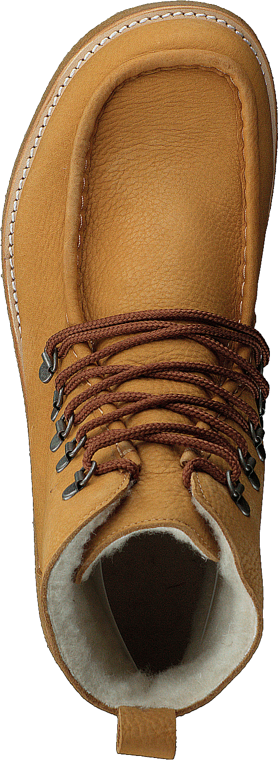 Boot With Wool Lining And Wide 2580 Camel - Bild 6