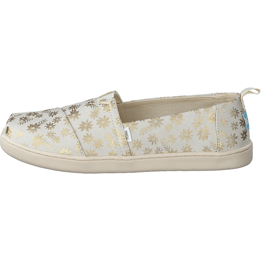 Classic Alp Foil Floral Blooms Natural Gold