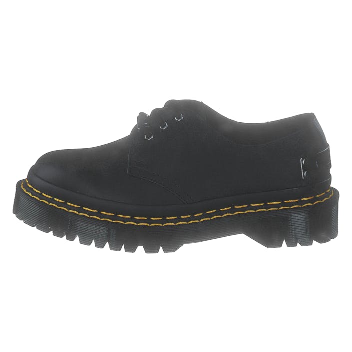 1461 Bex Ds Pltd Black, Unisex, Topánky, Poltopánky, spoločenské topánky, Čierna, EU 38