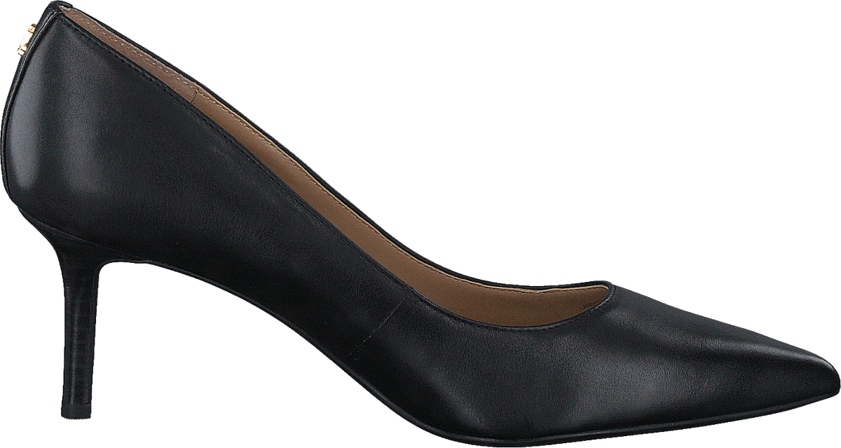 Leather Pump Black Shoes for every occasion Footway