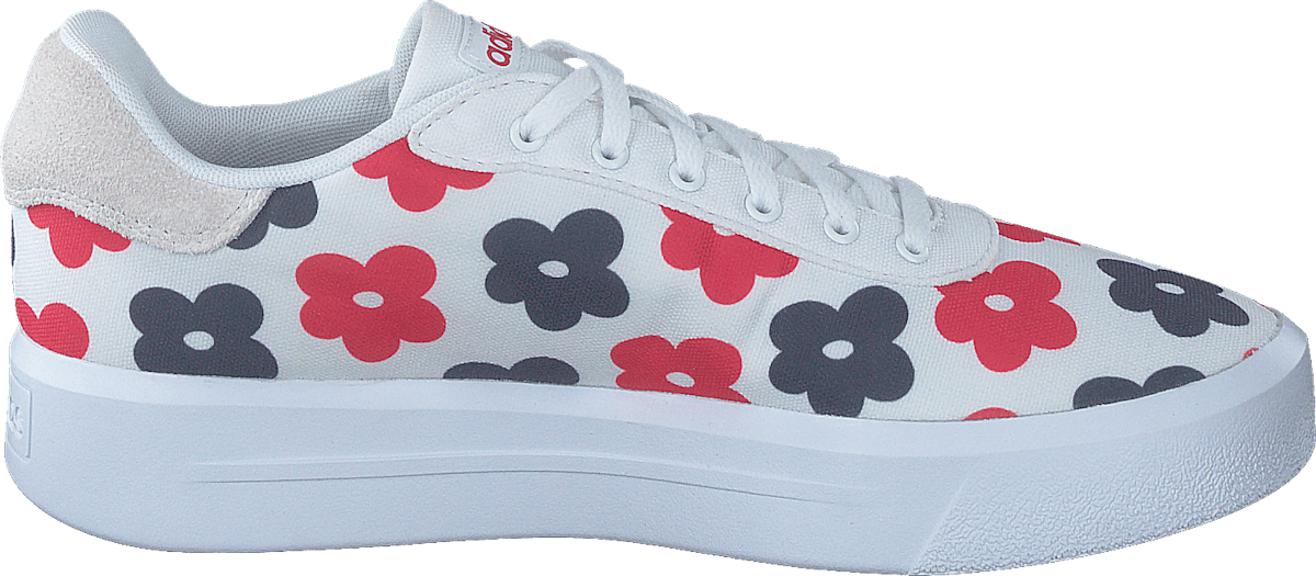 Court Platform CLN Shoes Cloud White / Cloud White / Cloud White Skor