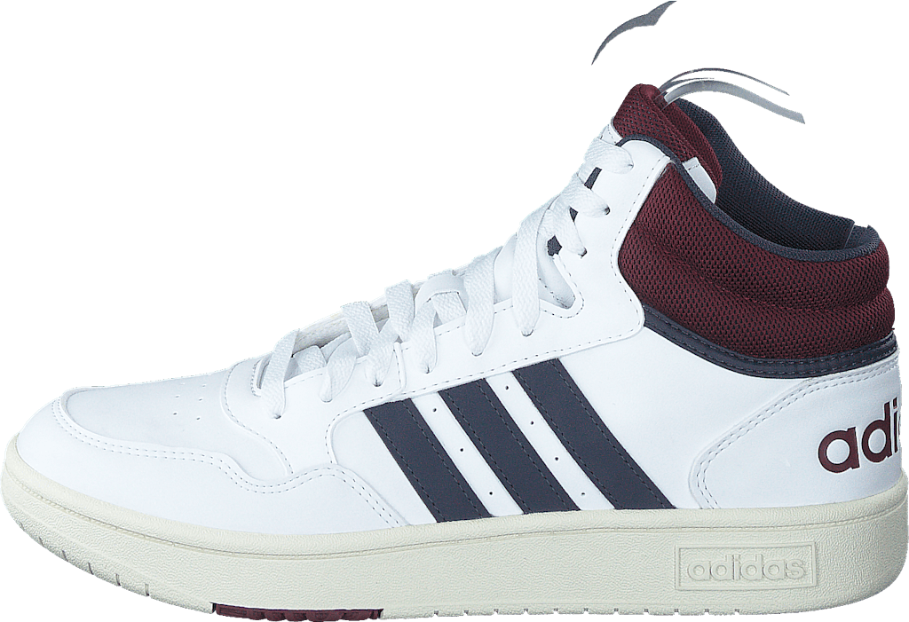 Hoops 3.0 Mid Lifestyle Basketball Classic Vintage Shoes Cloud White