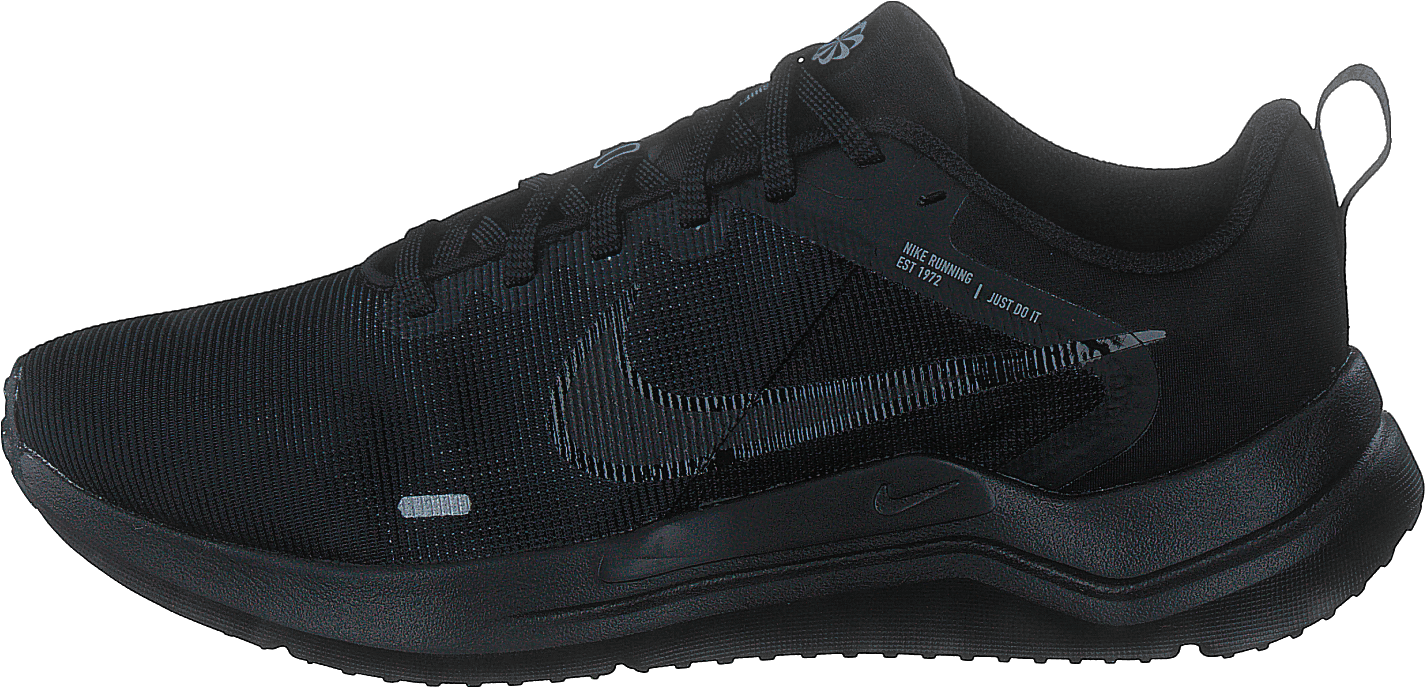 Downshifter 12 Men's Road Running Shoes BLACK/DK SMOKE GREY-PARTICLE GREY, Male, Scarpe, Sneakers, scarpe sportive, In esecuzione, Nero, EU 40