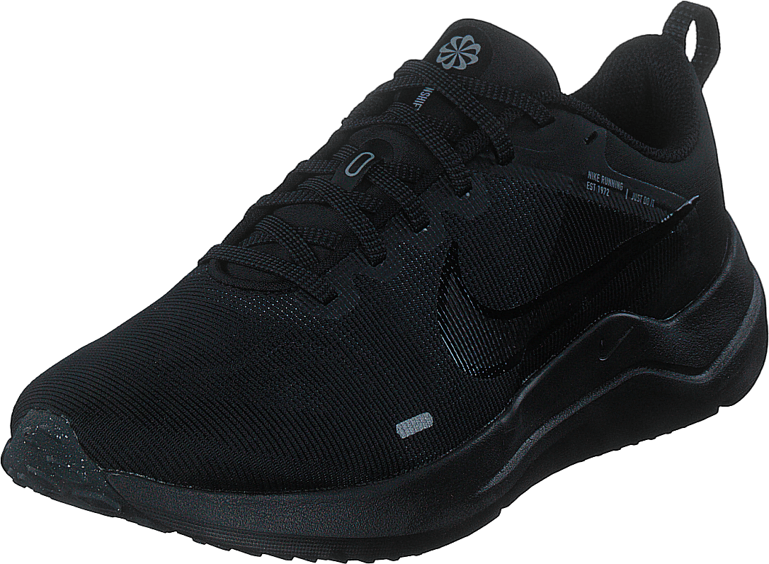 Downshifter 12 Men's Road Running Shoes BLACK/DK SMOKE GREY-PARTICLE GREY