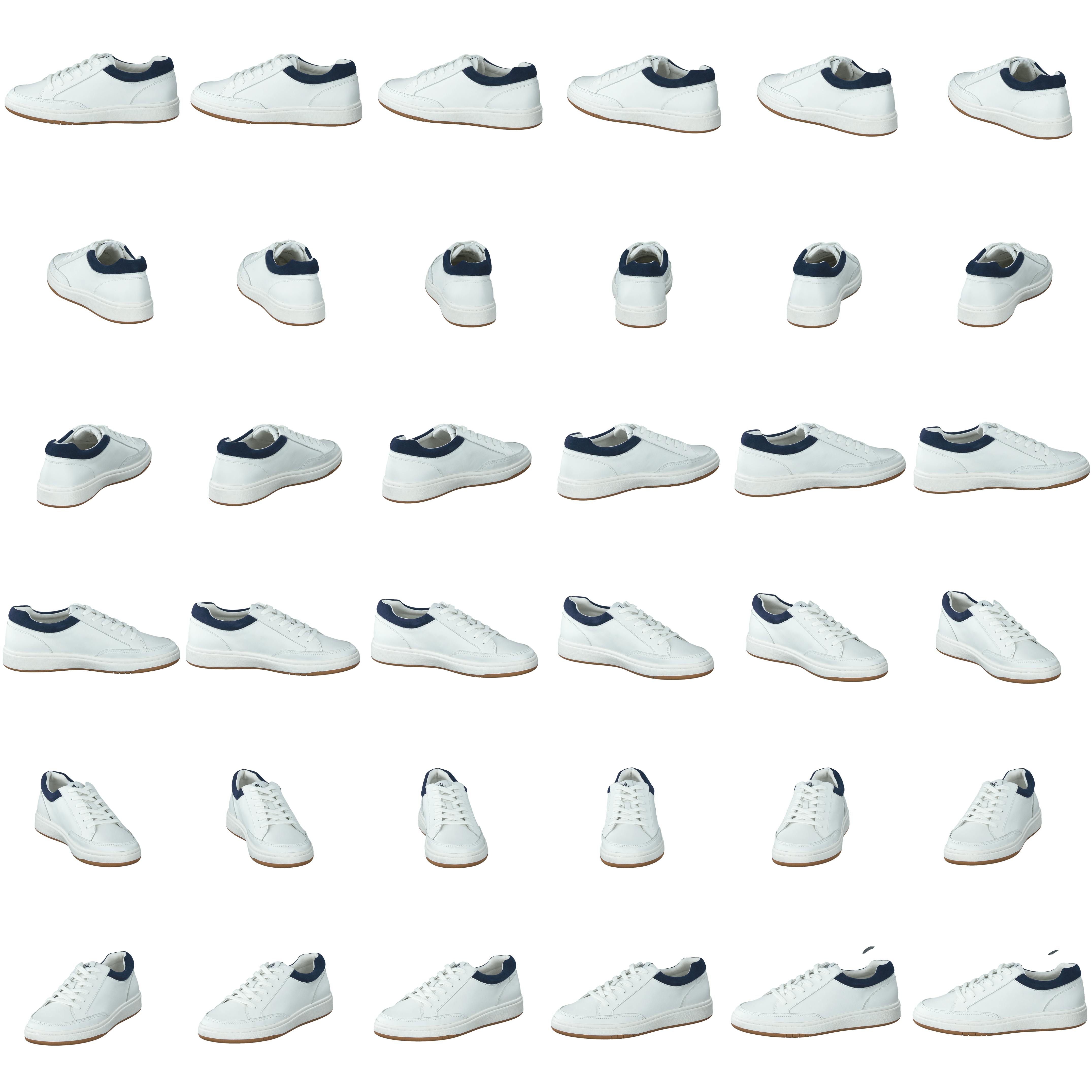 Sft Sprt Clf/suede-hailey-sk-l Snow White/french Navy - Bild 8