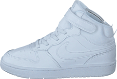 Court Borough Mid 2 Little Kids' Shoes WHITE/WHITE-WHITE - Bild 10