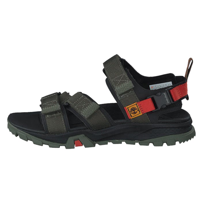 Garrison Trail Webbing Sandal Grape Leaf, Male, Skor, Sandaler och Tofflor, sandaler, Grå/Svart, EU 47,5