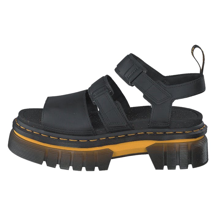 Ricki 3 Strap Sandal Black Luc Black, Female, Shoes, Sandals and Slippers, heels, Black, EU 37