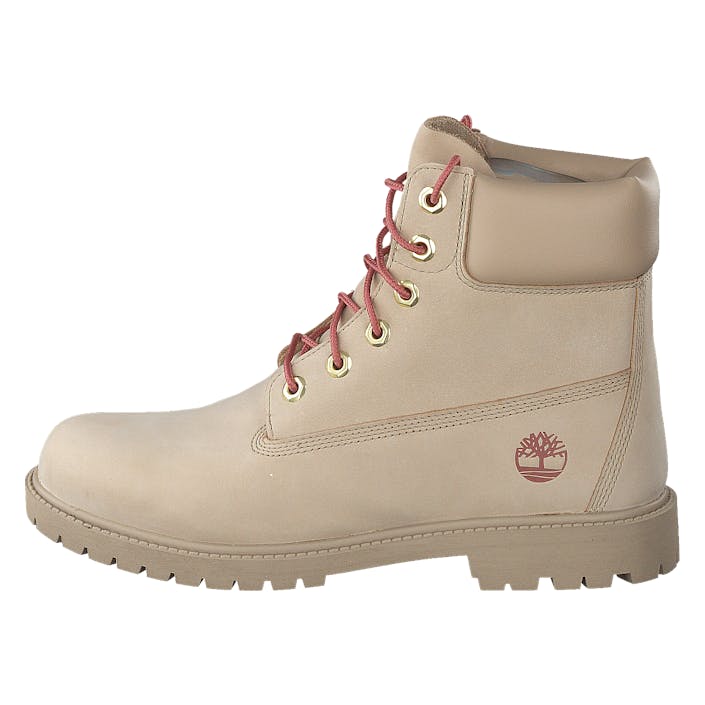 6in Heritage Boot Cupsole - W Lt Beige, Female, Schoenen, Laarzen, Laarzen, Beige, EU 39,5