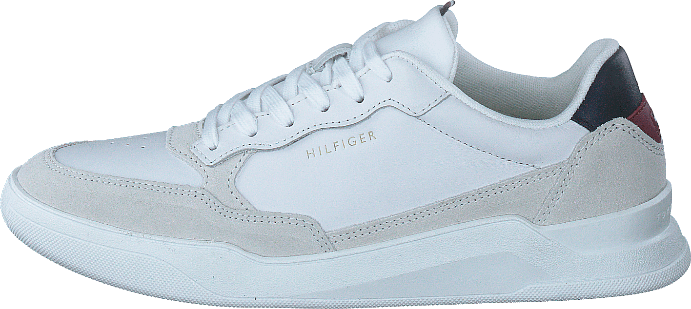 Elevated Cupsole Leather Mix White