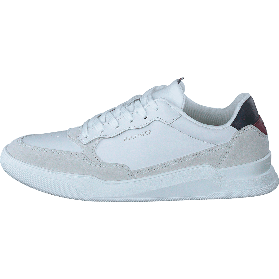 Elevated Cupsole Leather Mix White