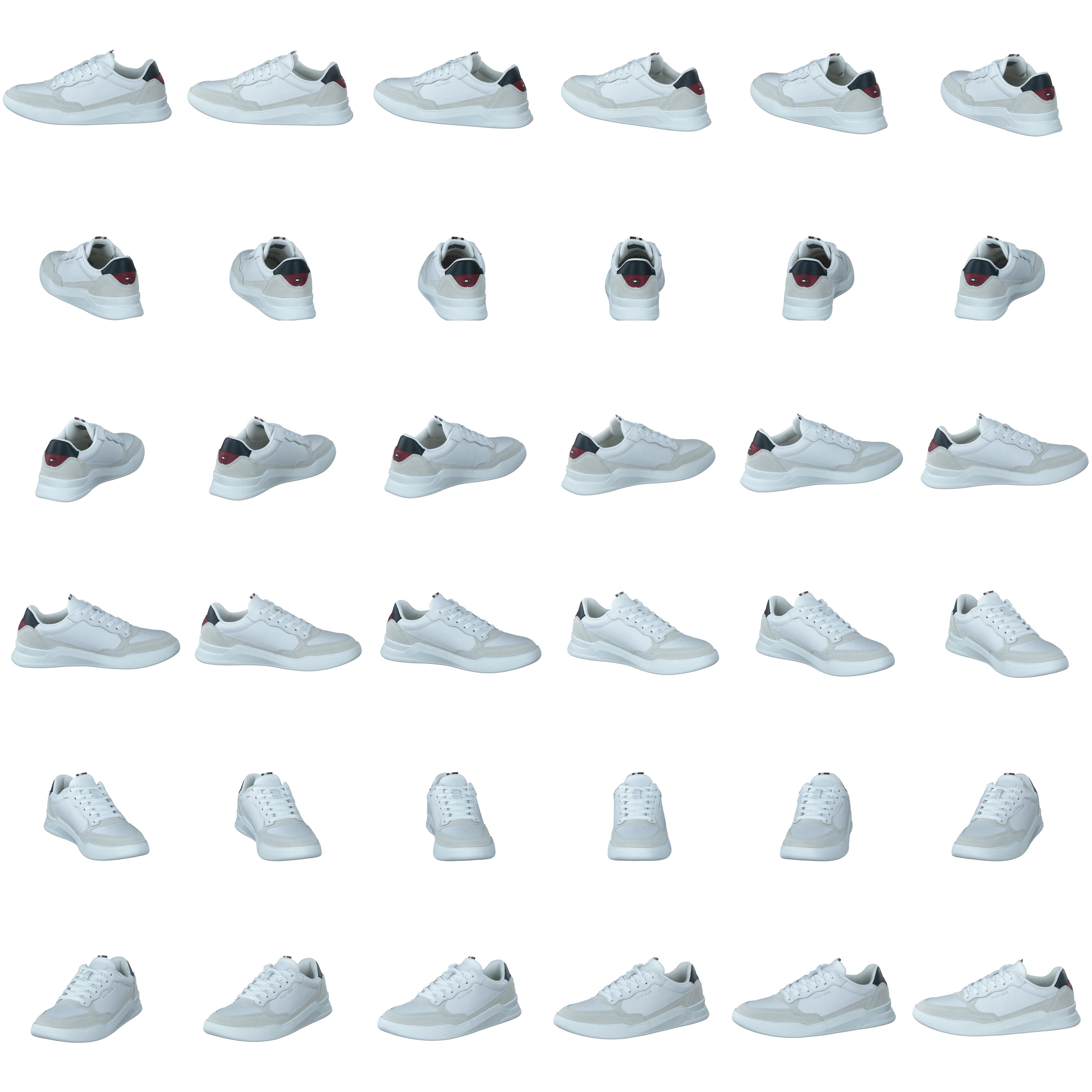 Elevated Cupsole Leather Mix White - Bild 8