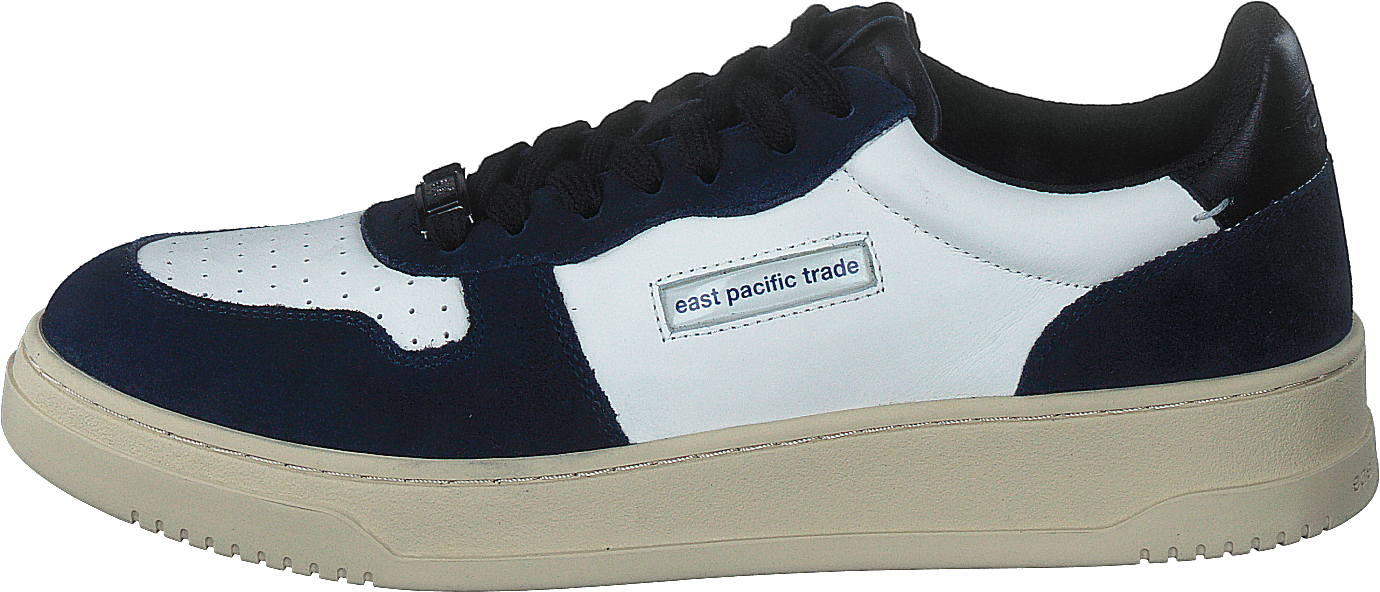 Court Navy/off White, Unisex, Chaussures, Baskets, Sneakers, Bleu, EU 43