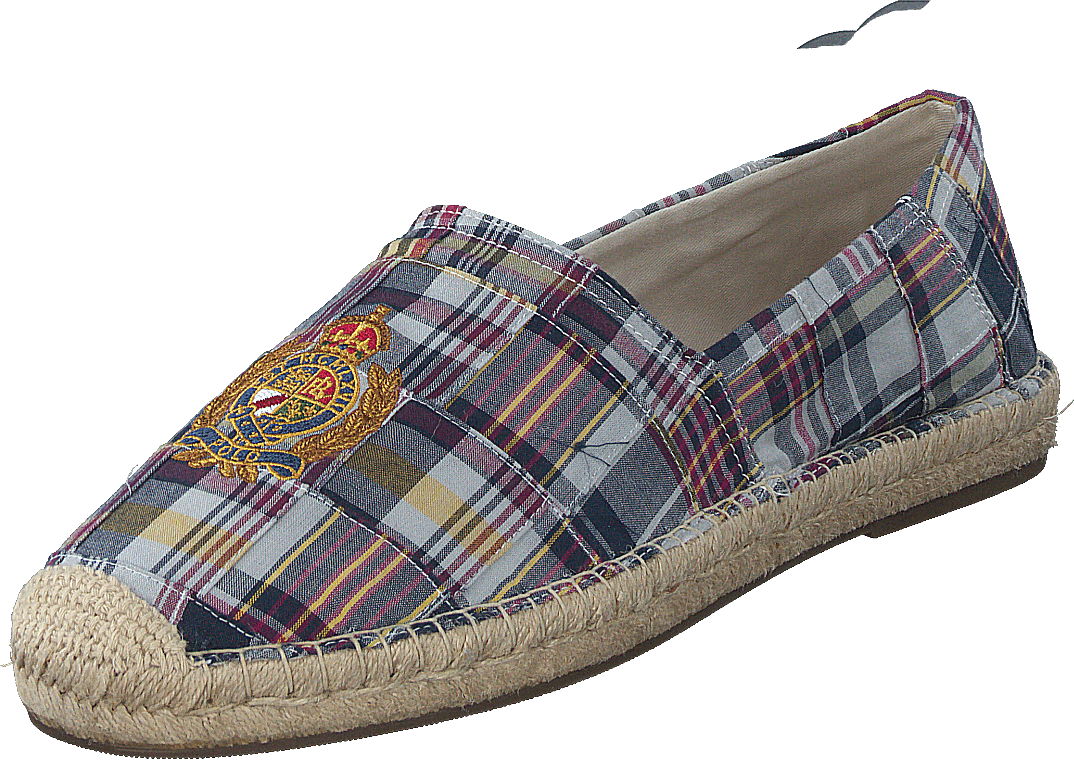 Cevio Crest Madras Espadrille Blue Multi - Bild 3