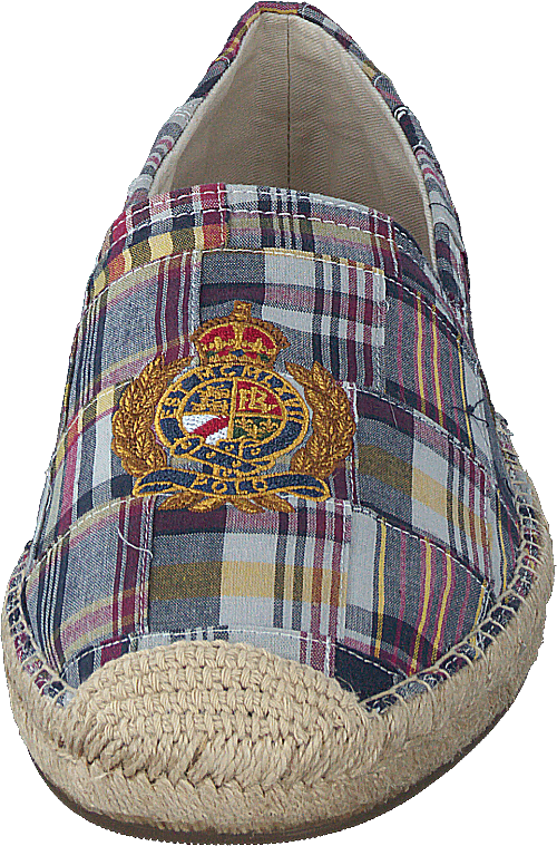 Cevio Crest Madras Espadrille Blue Multi - Bild 4