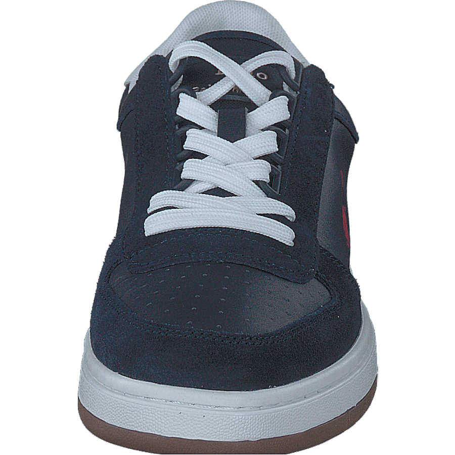 Court Leather-Suede Sneaker Newport Navy / RL2000 Red PP - Bild 4