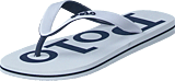 Bolt Logo Flip-Flop White / Newport Navy - Bild 9