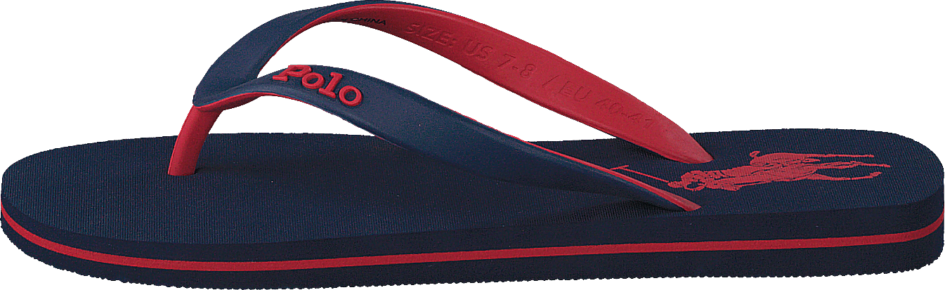 Bolt Pony Flip-Flop Newport Navy / RL2000 Red PP