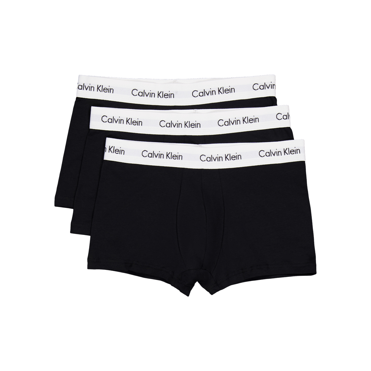 Low Rise Trunk 3-Pack Black