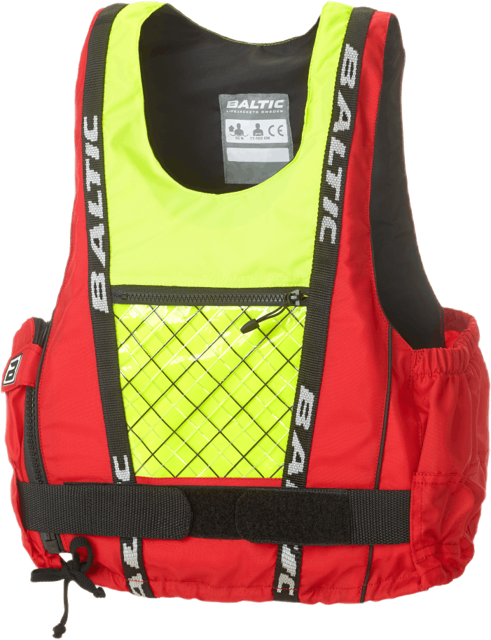 Dinghy Pro Yellow/Red, Unisex, Utrustning, flytvästar, Segling, Gul/Röd, 50-70 kg