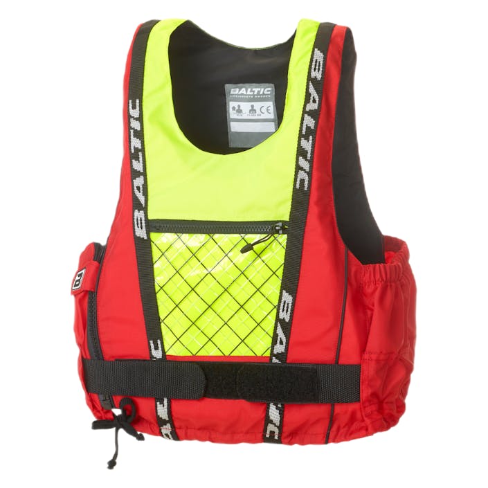 Dinghy Pro Yellow/Red, Unisex, Utrustning, flytvästar, Segling, Gul/Röd, 50-70 kg