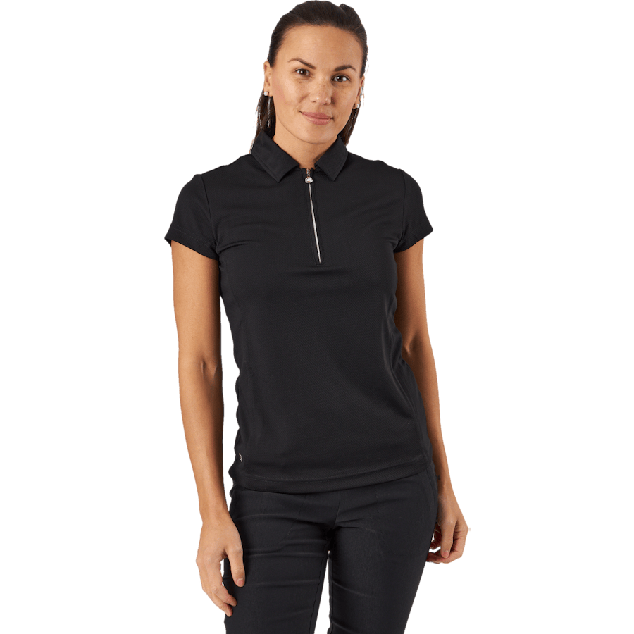 Macy S/S Polo Shirt Black