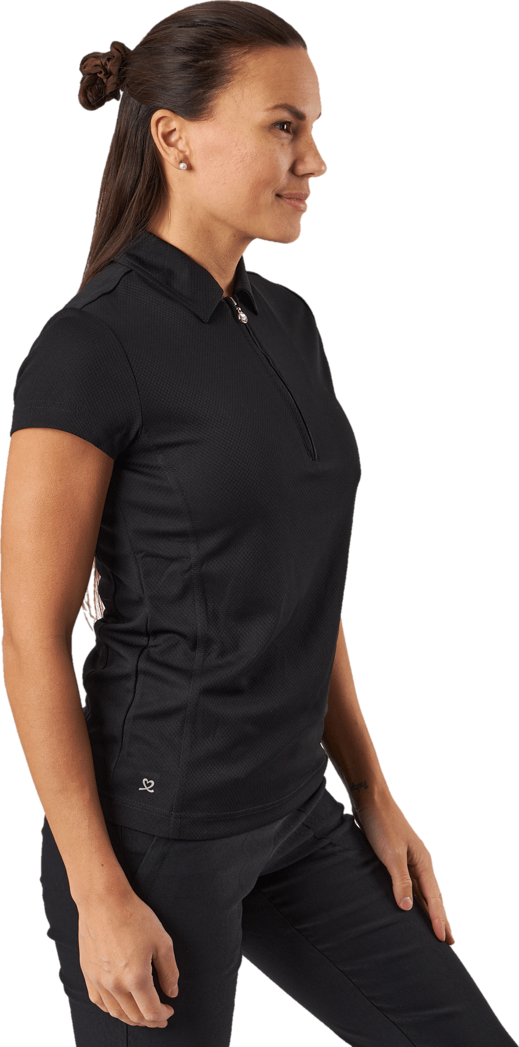 Macy S/S Polo Shirt Black