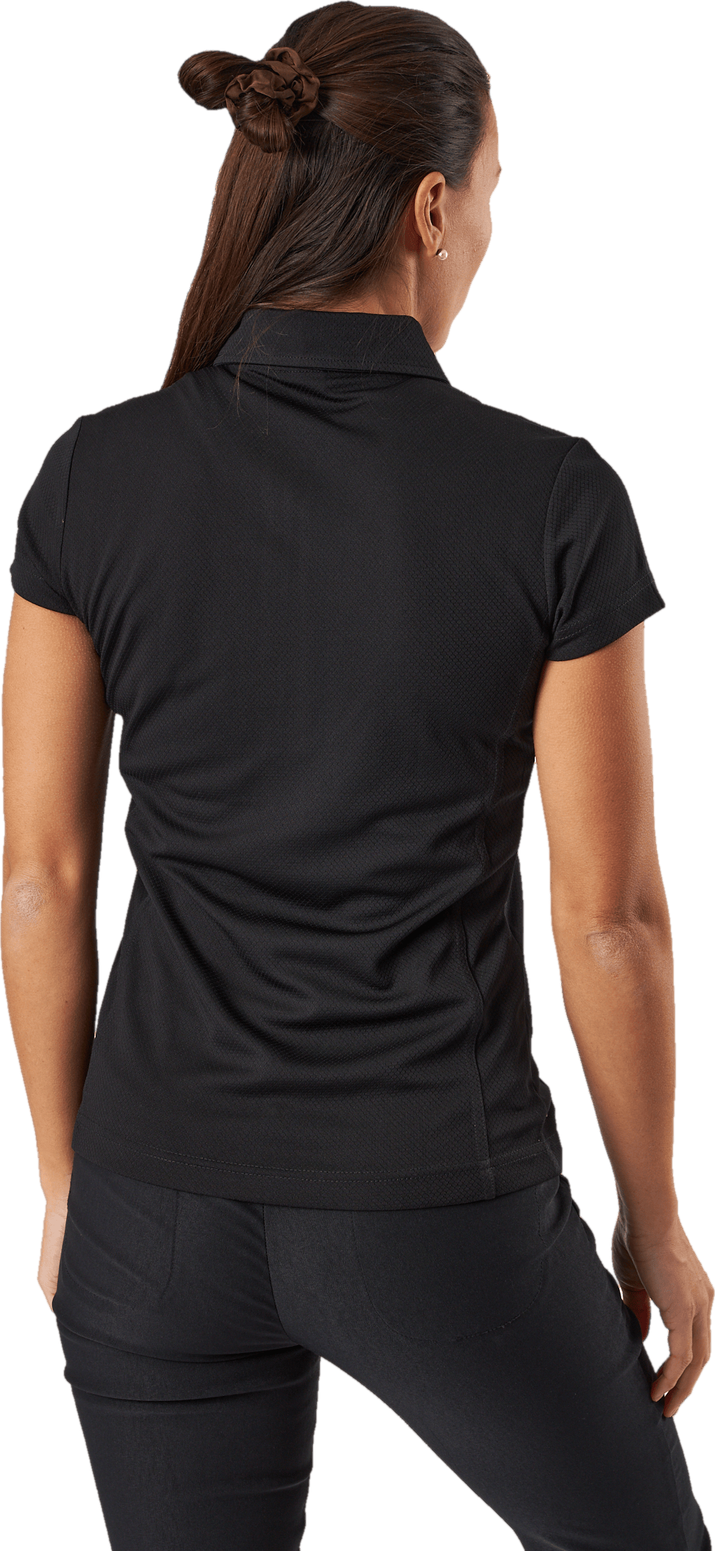 Macy S/S Polo Shirt Black - Bild 3