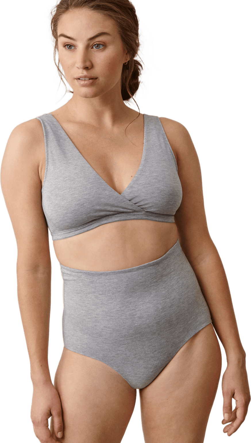The Go-To bra Grey, Female, Vêtements, maternité, Gris, S