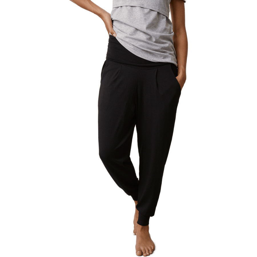 Once-on-never-off easy pants Black