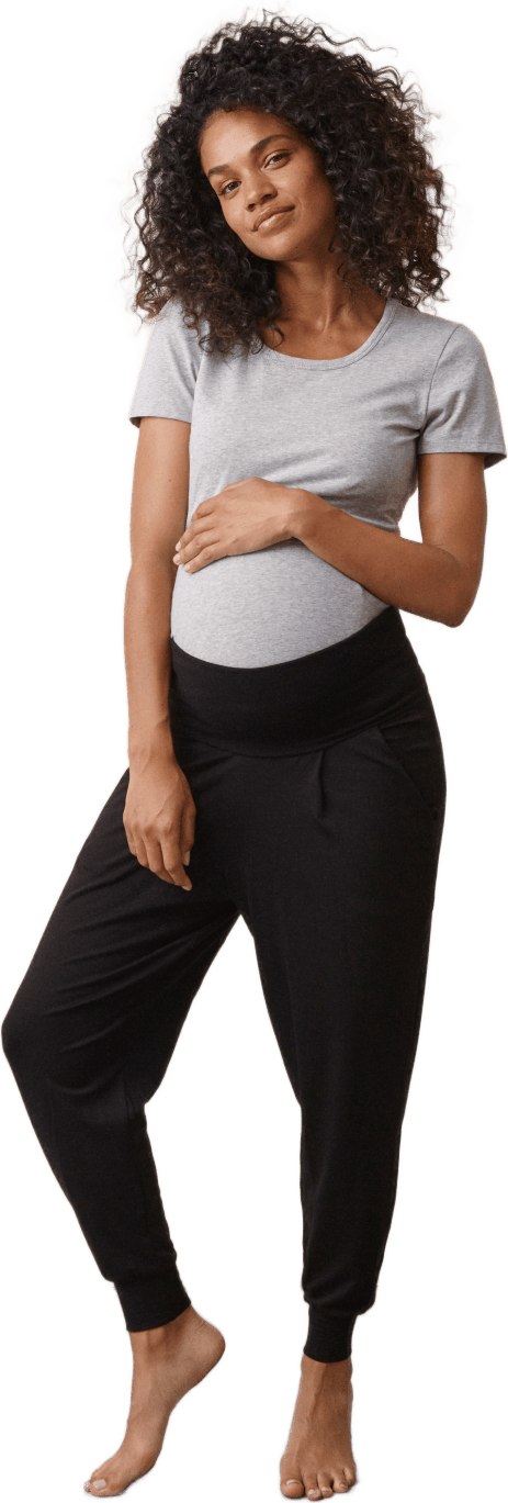 Once-on-never-off easy pants Black - Bild 5