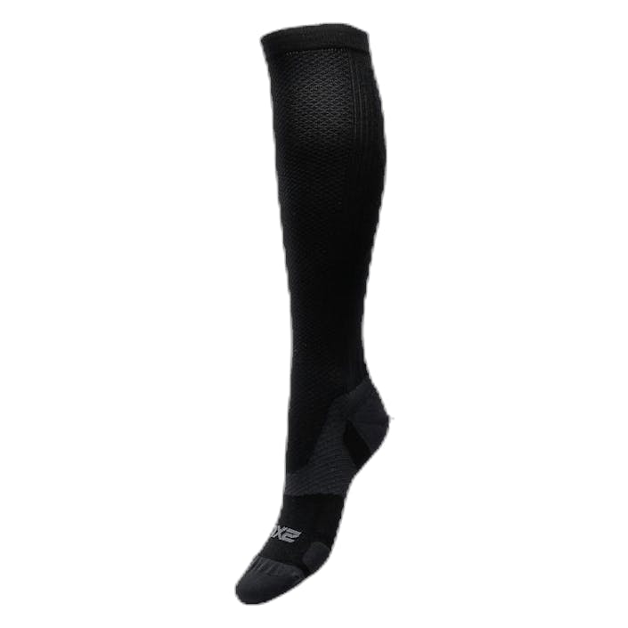 VECTR Light Cushion Sock Black/Grey, Unisex, Klær, Sokker, Løping, Svart/Grå, S (EU 35-37,5)