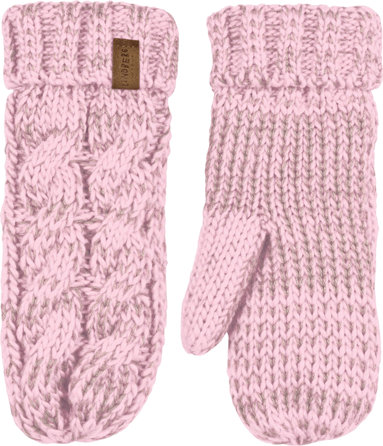 Handlight Reflective Mitten Pink