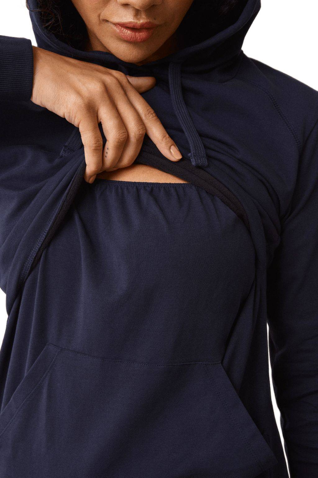 B·Warmer Hoodie Blue - Bild 4