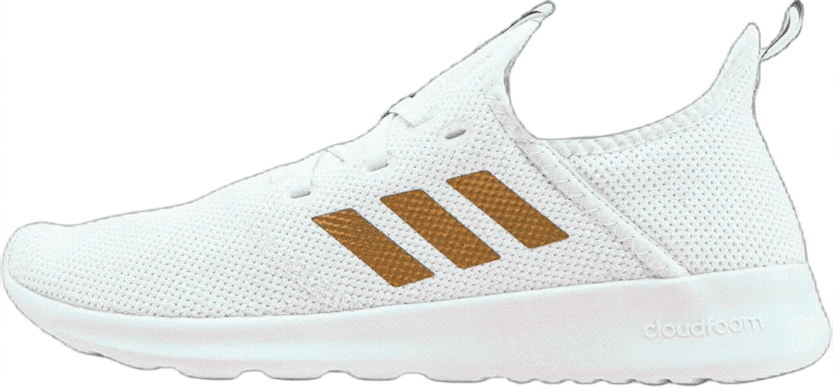 Cloudfoam Pure Shoes Cloud White / Tactile Gold Metallic / Metal Grey