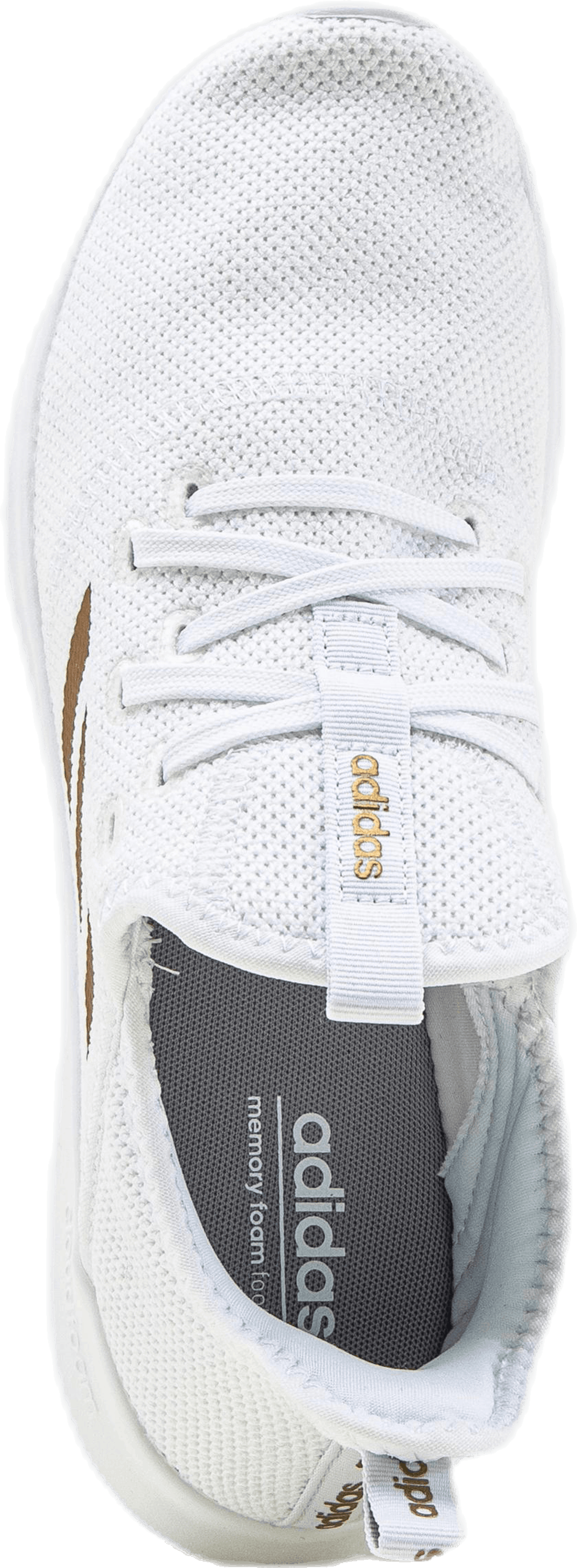 Cloudfoam Pure Shoes Cloud White / Tactile Gold Metallic / Metal Grey