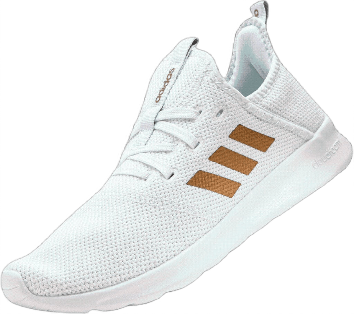 Cloudfoam Pure Shoes Cloud White / Tactile Gold Metallic / Metal Grey